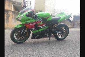 Painted street fairings in abs compatible with Kawasaki ZX6R 636 2005 - 2006 - MXPCAV6890