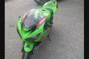 Painted street fairings in abs compatible with Kawasaki ZX6R 636 2005 - 2006 - MXPCAV6890