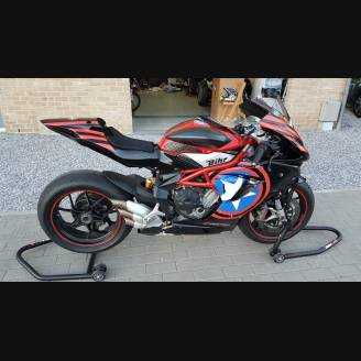 Painted Race Fairings Triumph 675 2013 - 2018 - MXPCRV6892