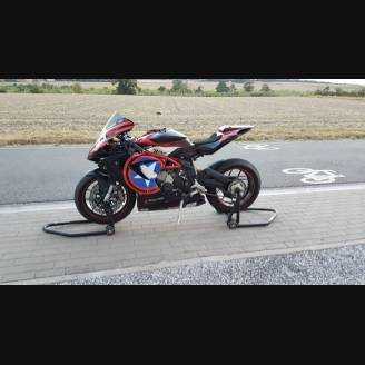 Painted Race Fairings Triumph 675 2013 - 2018 - MXPCRV6892