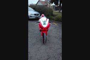 Lackierte Rennverkleidung Aprilia RSV4 2009 - 2014 - MXPCRV6897
