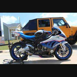 Carenage Racing Peint Bmw S1000 RR 2009 - 2014+cache réservoir MXPCRV6899